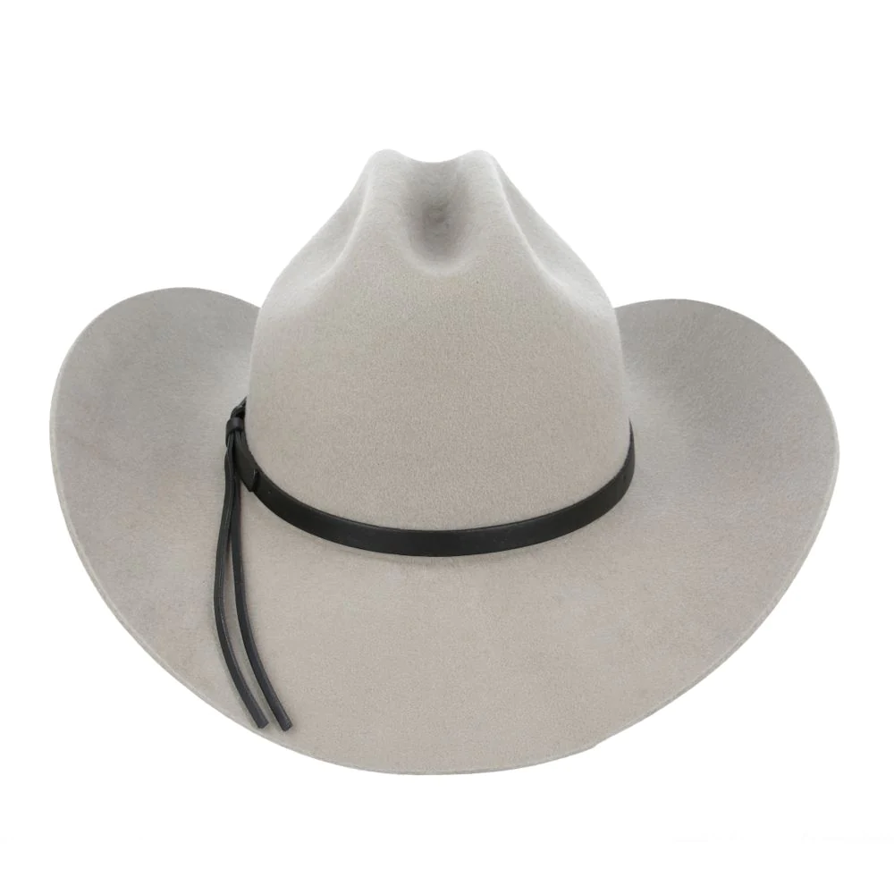 Thumbnail: Western Classic Cattleman Wool Cowboy Hat