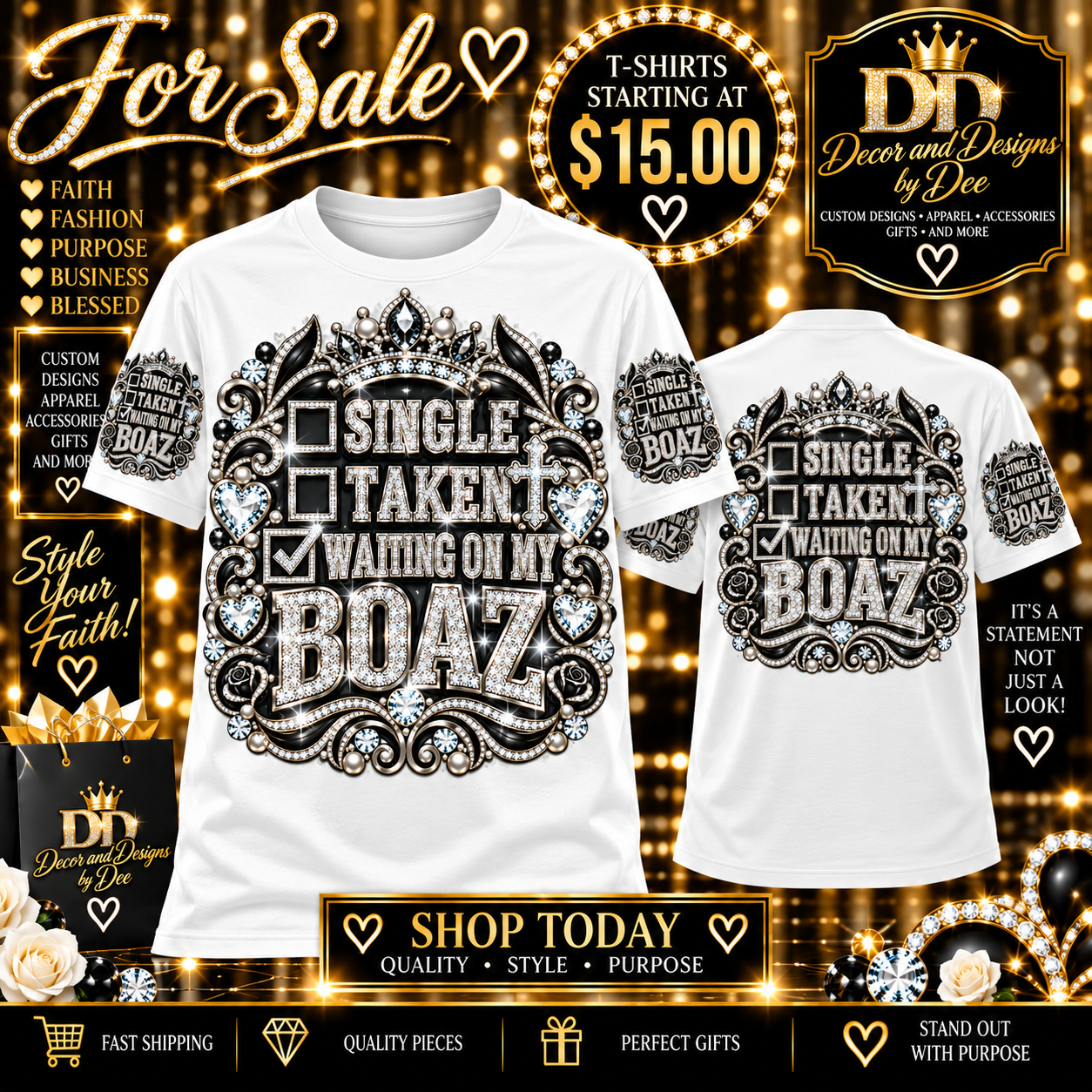 WAITING ON MY BOAZ T-SHIRT