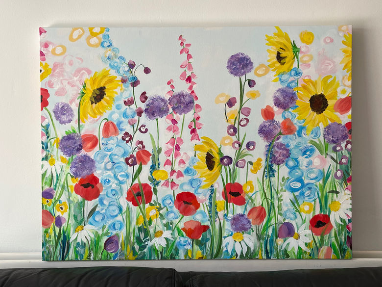Summer Florals - SOLD