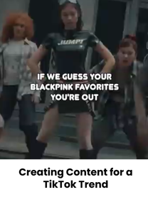 Creating Content for a TikTok Trend