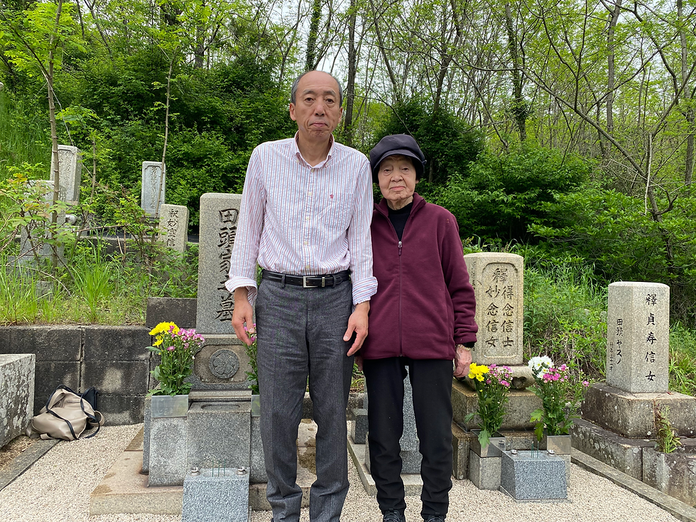 久しぶりに母の実家のお墓参りに行ってきました。