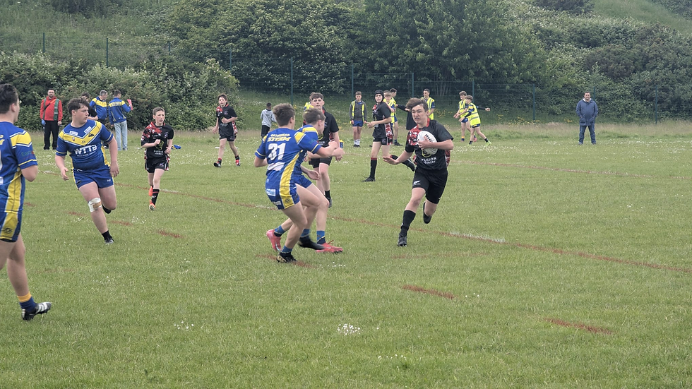 Gateshead Storm vs Catterick Crusaders U14s.