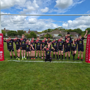 Crusaders U14's Show Character at Yarm Wolves Festival