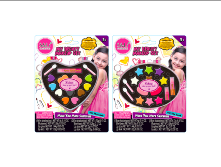 Mi Set de Belleza -  Cajita Corazón y Oval