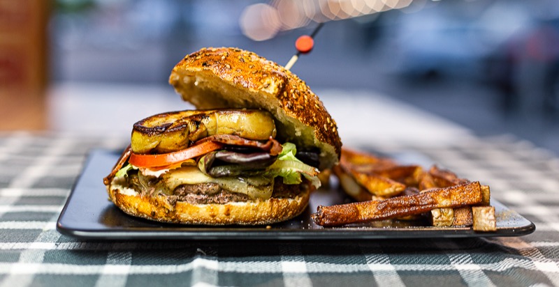 Arranged Food and Objects