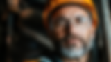 man in orange hard hat