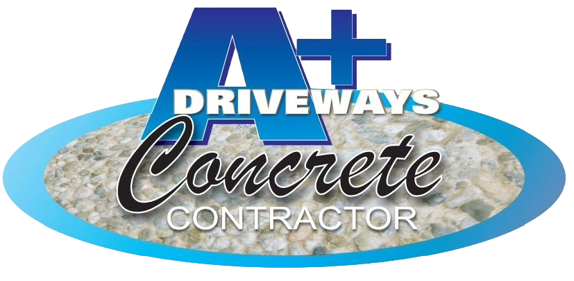 A+ Driveways Concrete Contractor logo