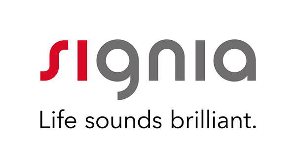 Signia logo: Life sounds brilliant.