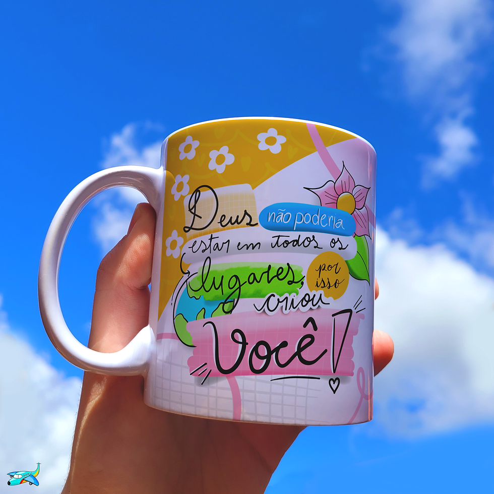 CANECA COM FRASE