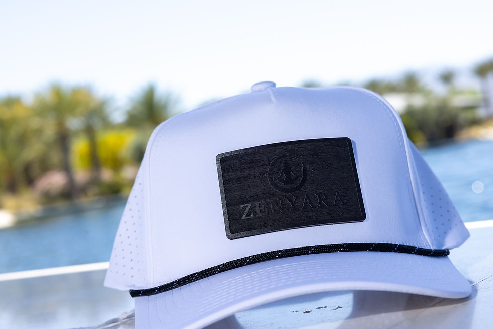 Thumbnail: White Trucker - Black Badge