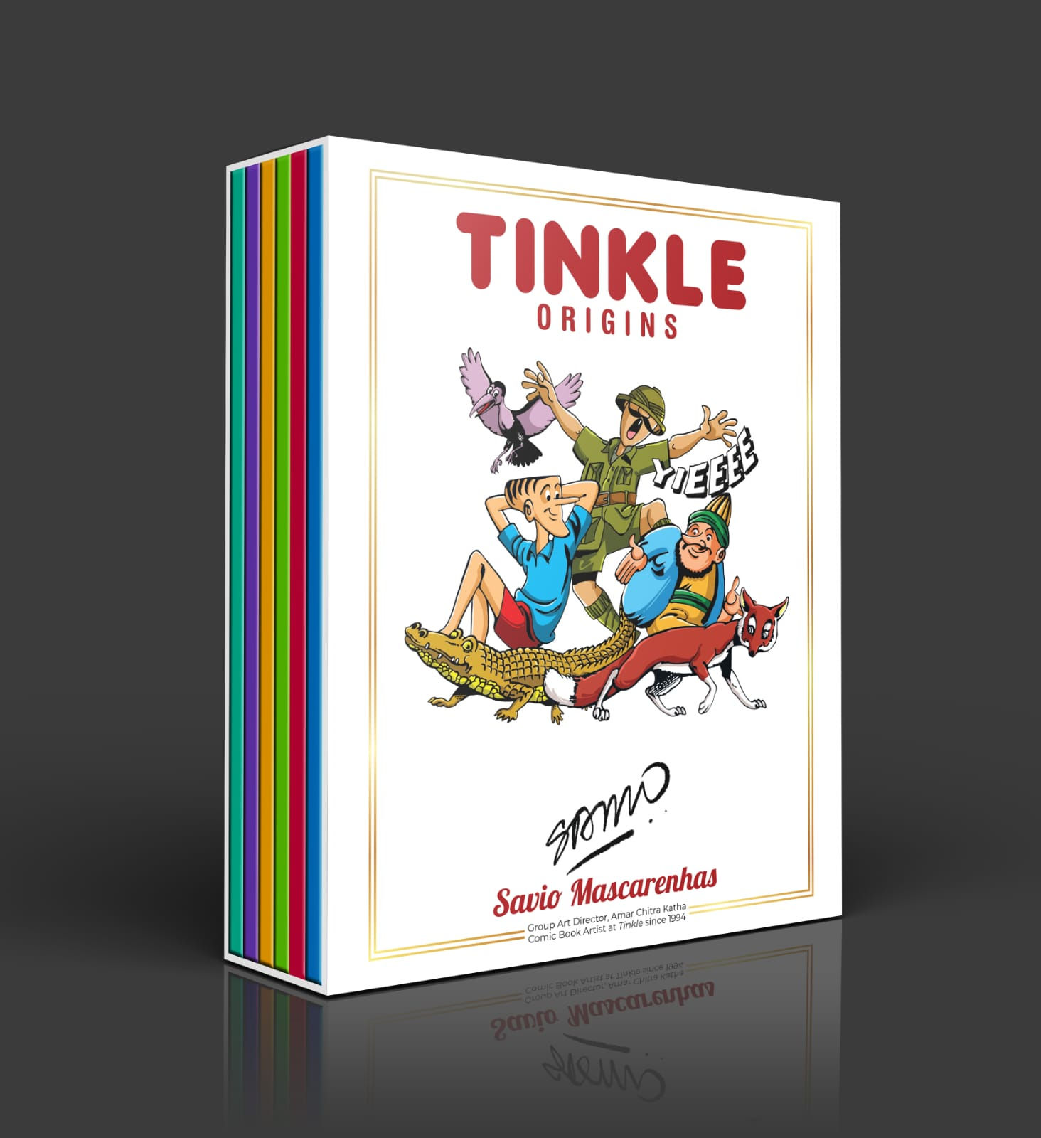 Tinkle Origins Complete 6 Volume Set - Signed Limited Edition