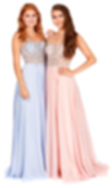 Beaded Bling Floaty Prom Dress Polly Rose