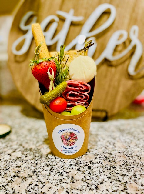 Arranged Food and Objects