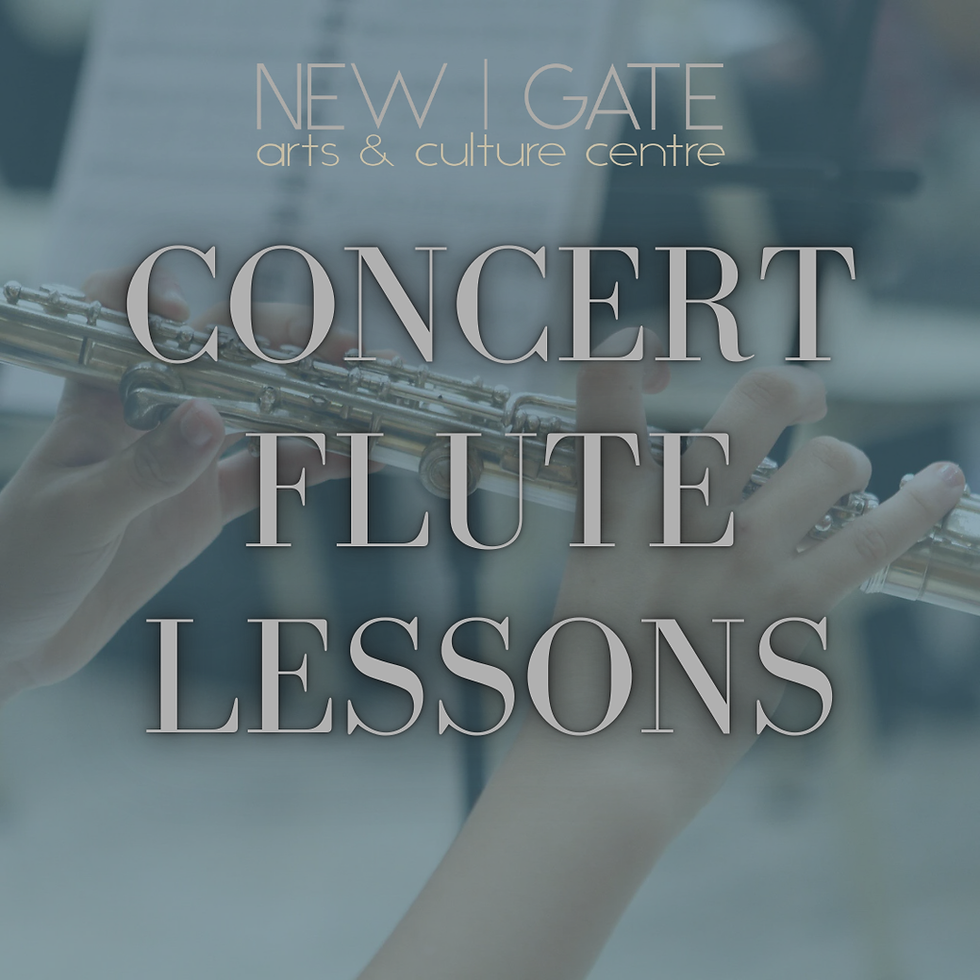 Concert flute lessons