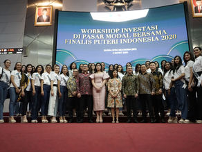Kunjungi Lantai Bursa, 39 Finalis Puteri Indonesia Mengikuti Literasi Pasar Modal