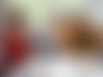 デヴィ夫人が研究室を訪問されました。