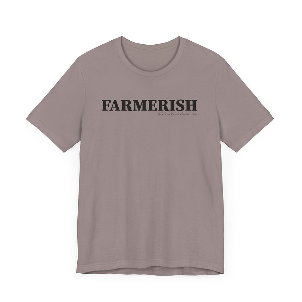 Thumbnail: Farmerish Unisex Jersey Tee - Casual Farm Vibe T-Shirt