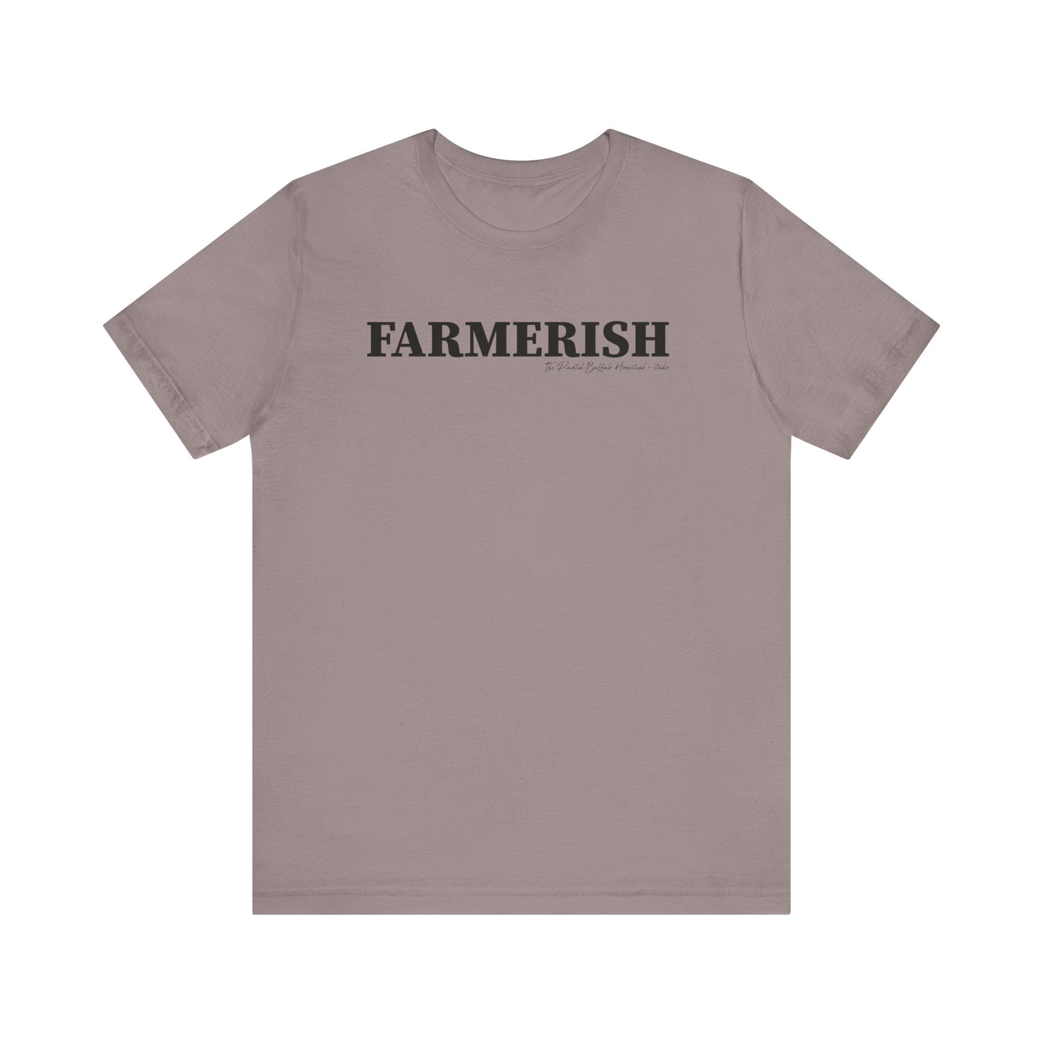 Farmerish Unisex Jersey Tee - Casual Farm Vibe T-Shirt