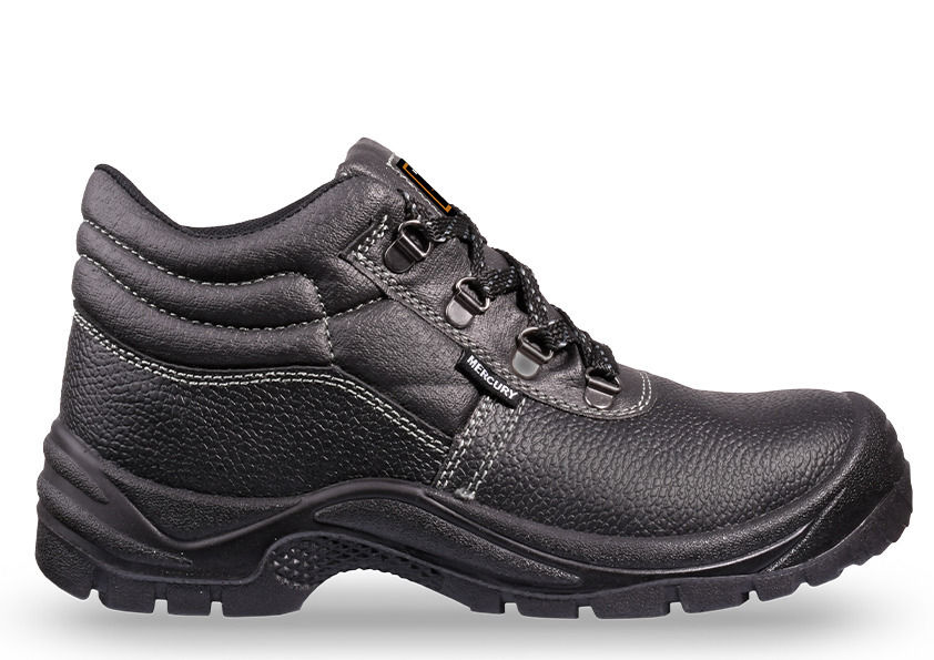 Thumbnail: Titan Mercury Safety Leather Chukka Boots With Steel Toecap & Midsole SBP SRC