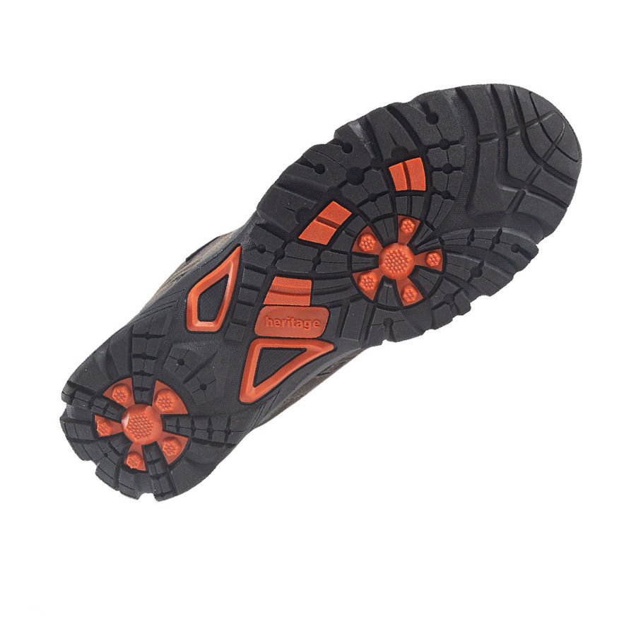 Thumbnail: Mens Rivers Heritage Hi Top Hiking Boots 118751
