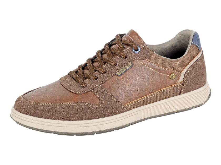 ROUTE21 ORIG 6 Eye Leisure Shoe Cognac
