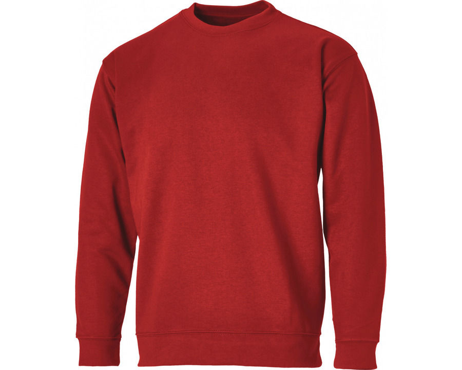 Dickies SH11125 Crew Neck Sweatshirt Jumpers In Red
