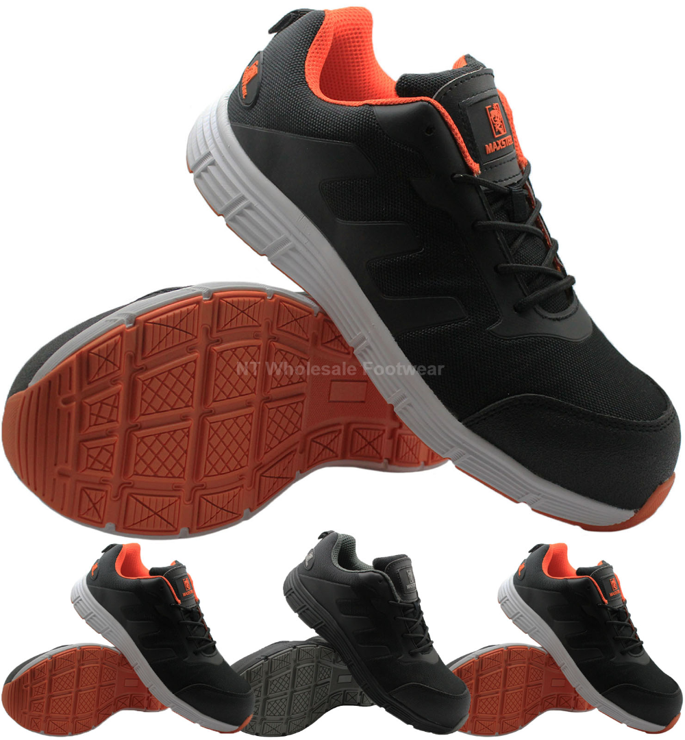 Maxsteel Ultra Lightweight Metal Free Safety Trainers With Composite Toecap MS27