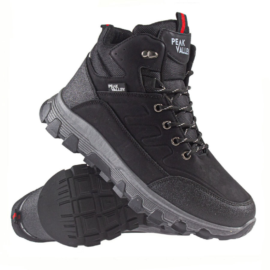Mens Peak Valley Pioneer PV12 Lace Up Boots With Memory Foam Insoles