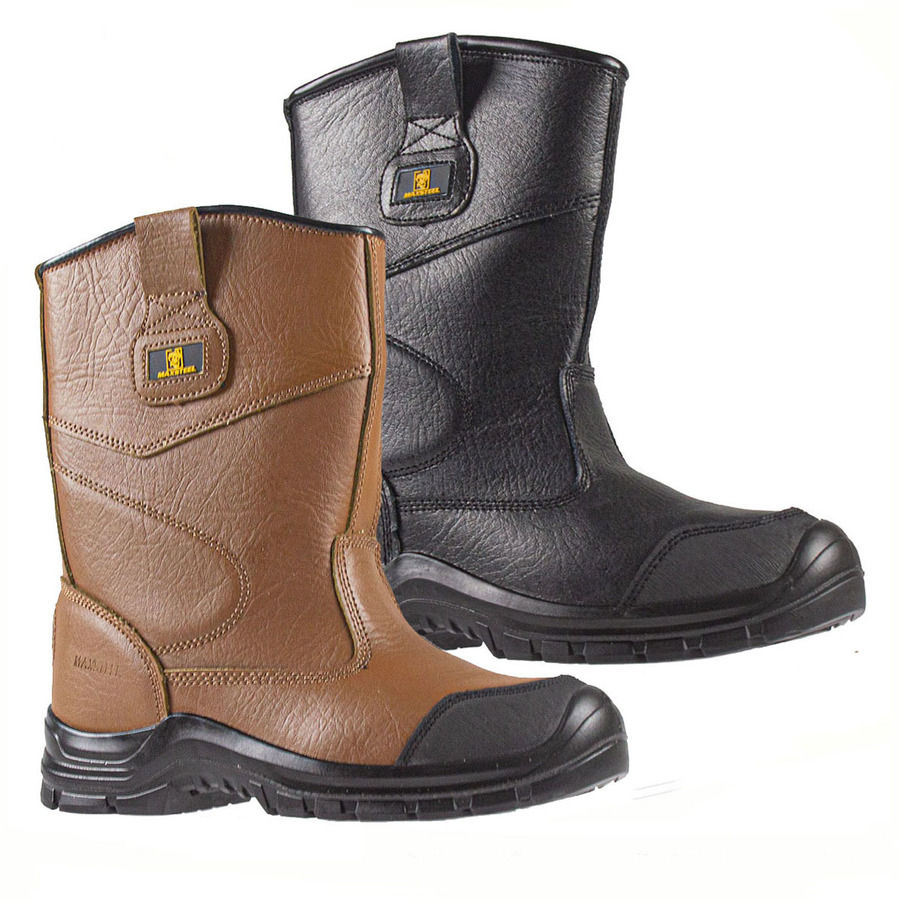 Maxsteel Ashfield S3 Fur Lined Riggers MS14