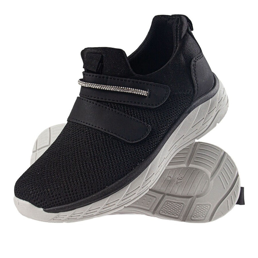 Thumbnail: Ladies Double Velcro Mesh Trainers XCPL80405/408
