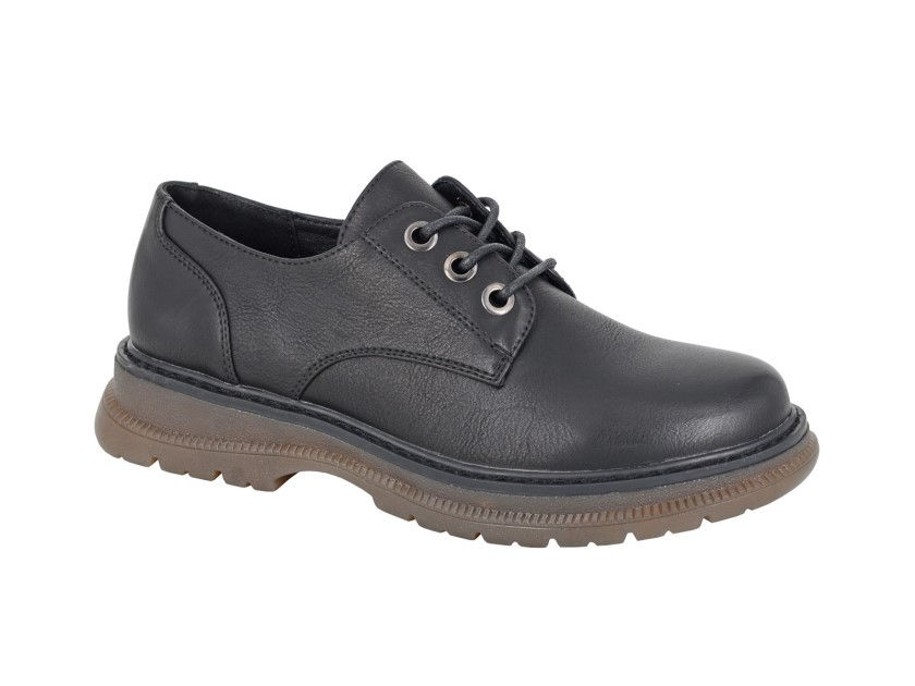 CIPRIATA 3 Eyelet Lace Shoe Black