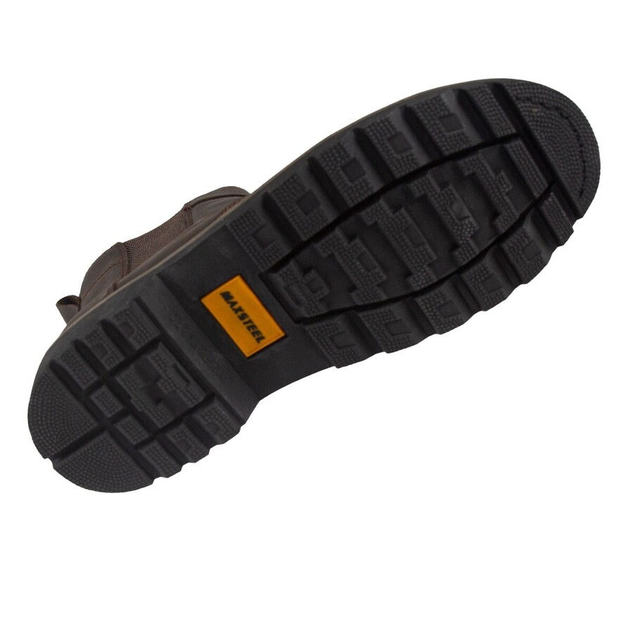 Thumbnail: Maxsteel Goodyear Welted Slip On Chelsea Dealer Steel Toecap With A Side Zip