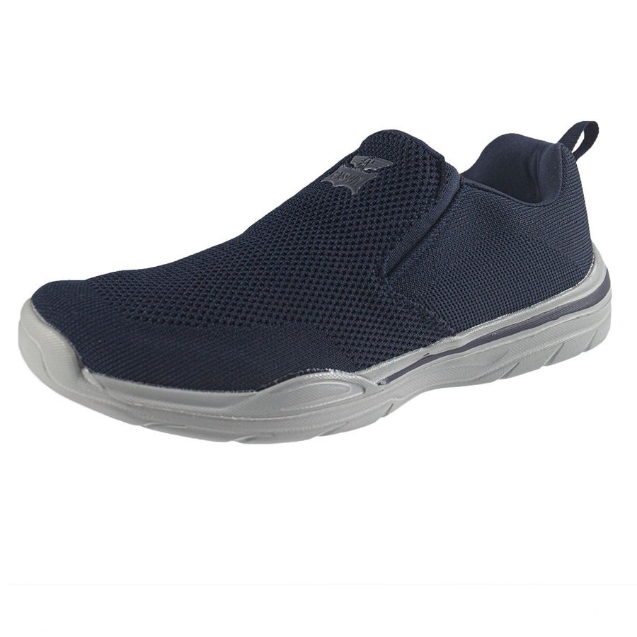 Thumbnail: Mens Rivers Wide Fit Slip On Trainers With A Memory Foam Insole 118742