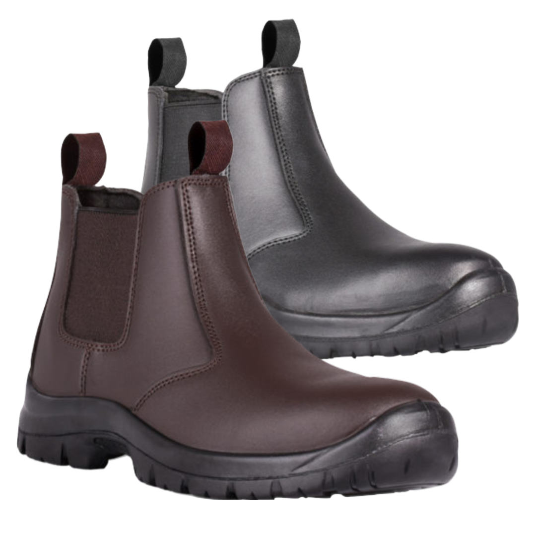 Titan Slip On Chelsea Dealer Steel Toecap & Midsole Safety Boots S3