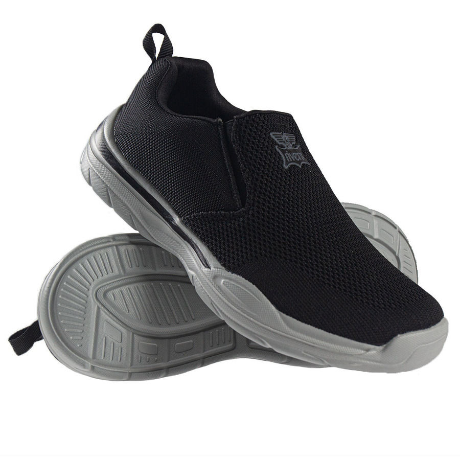 Thumbnail: Mens Rivers Wide Fit Slip On Trainers With A Memory Foam Insole 118742