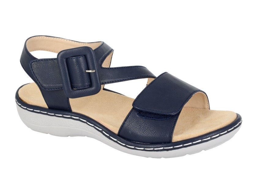 CIPRIATA Twin Touch Fastening Sandal Navy