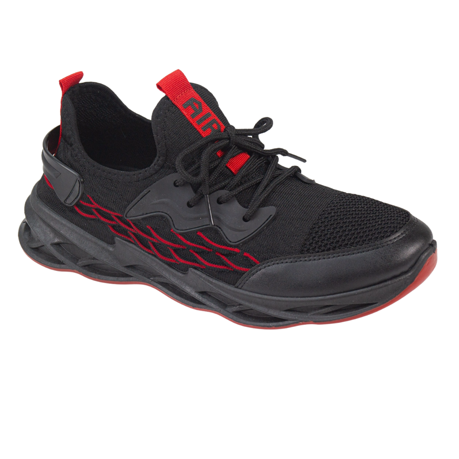 Thumbnail: Men's Air Zita Knitted Casual Trainers