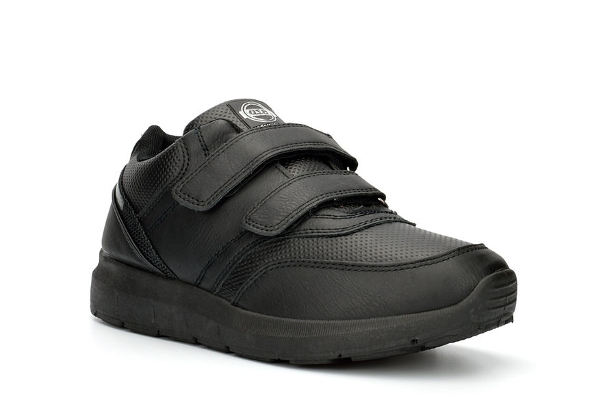 Thumbnail: US Brass Mens Double Velcro Shoes Jerry