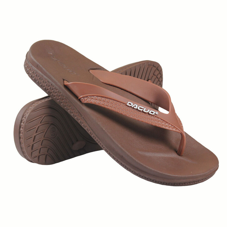 Thumbnail: Mens Daguo Toepost Comfort Padded Flip Flops 90556