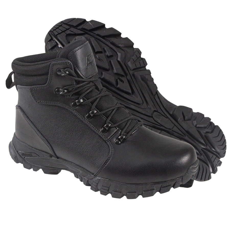 Mens AT XT2408 Leather Hiking Boots With A Cushioned Insole