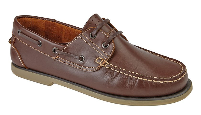 DEK Moccasin Boat Shoe Brown