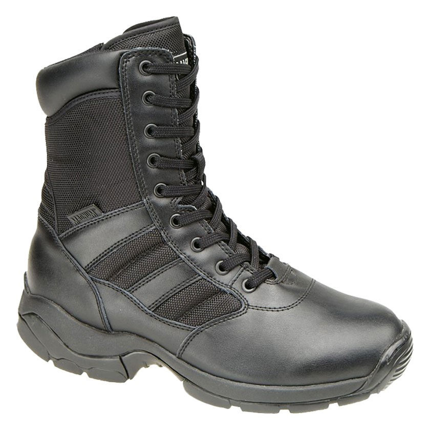 MAGNUM 'PANTHER 8 SZ' 8 Inch Side Zip Military Combat Boot Black