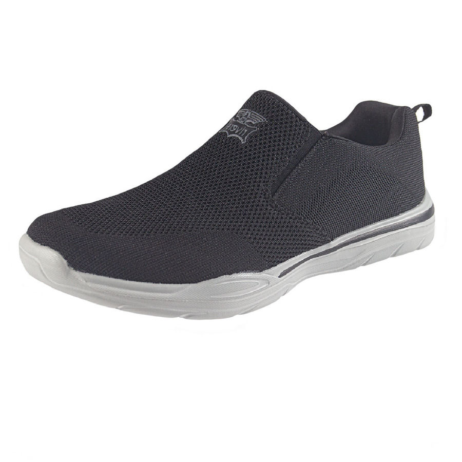 Thumbnail: Mens Rivers Wide Fit Slip On Trainers With A Memory Foam Insole 118742