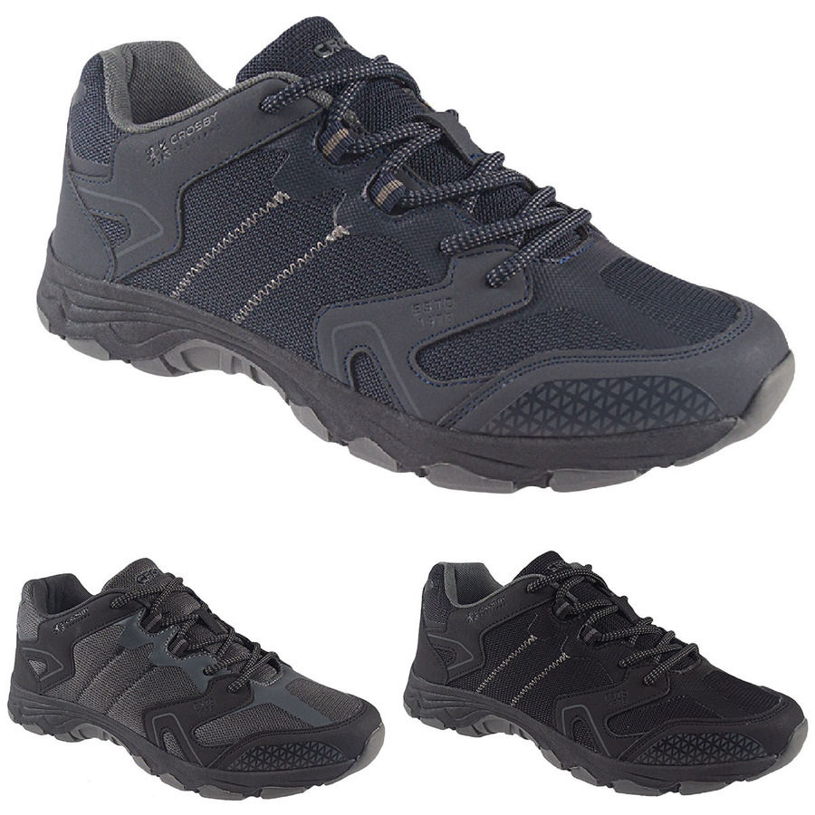 Mens Crosby Lace Up Hiking Trainers 457174