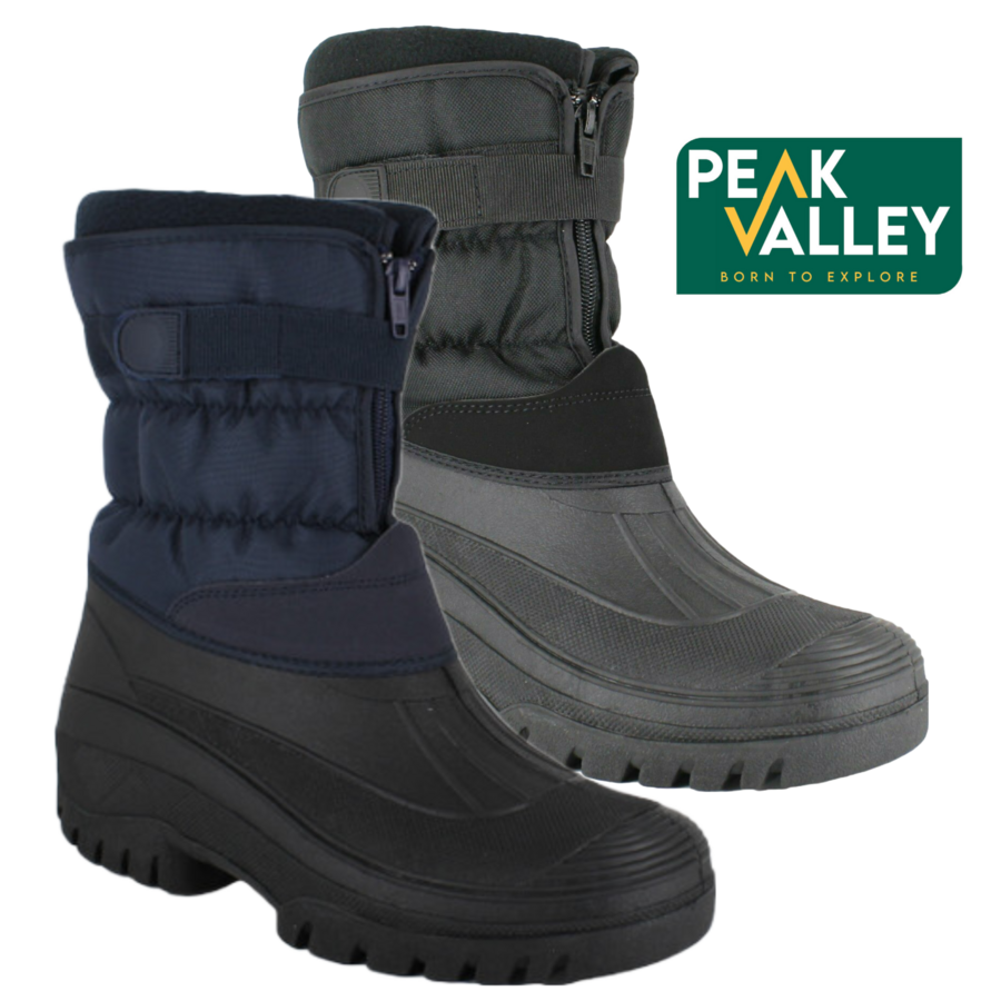 Boys Peak Valley Thaw Thermal Lined Winter Snow Mucker Boots PV44