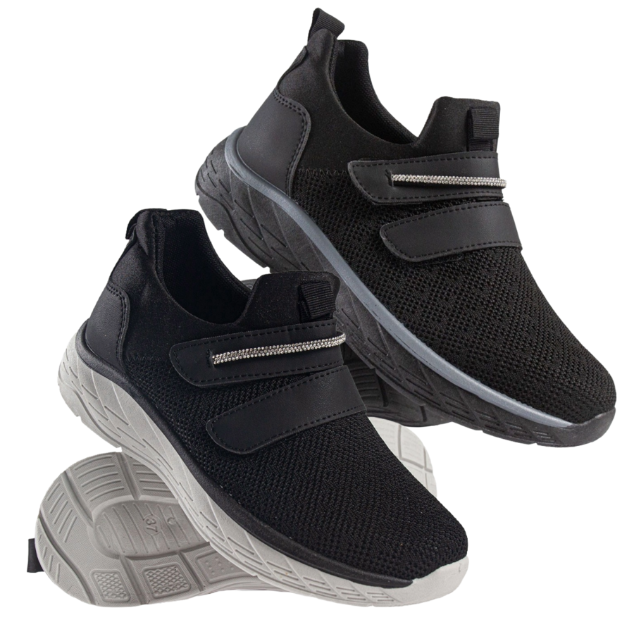 Ladies Double Velcro Mesh Trainers XCPL80405/408