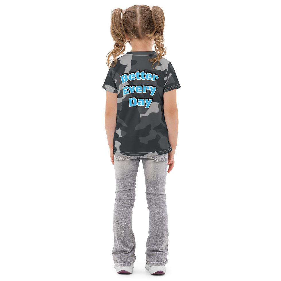 Thumbnail: Kids cotton crew neck t-shirt