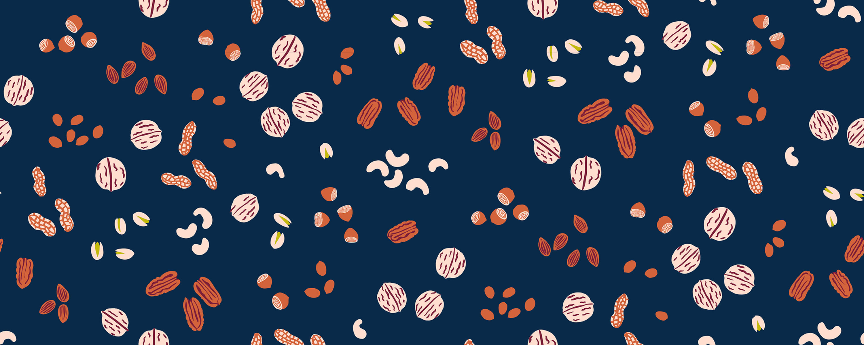 Smol |Kim's Nuts Navy By Kimberly Kight for Ruby Star Society