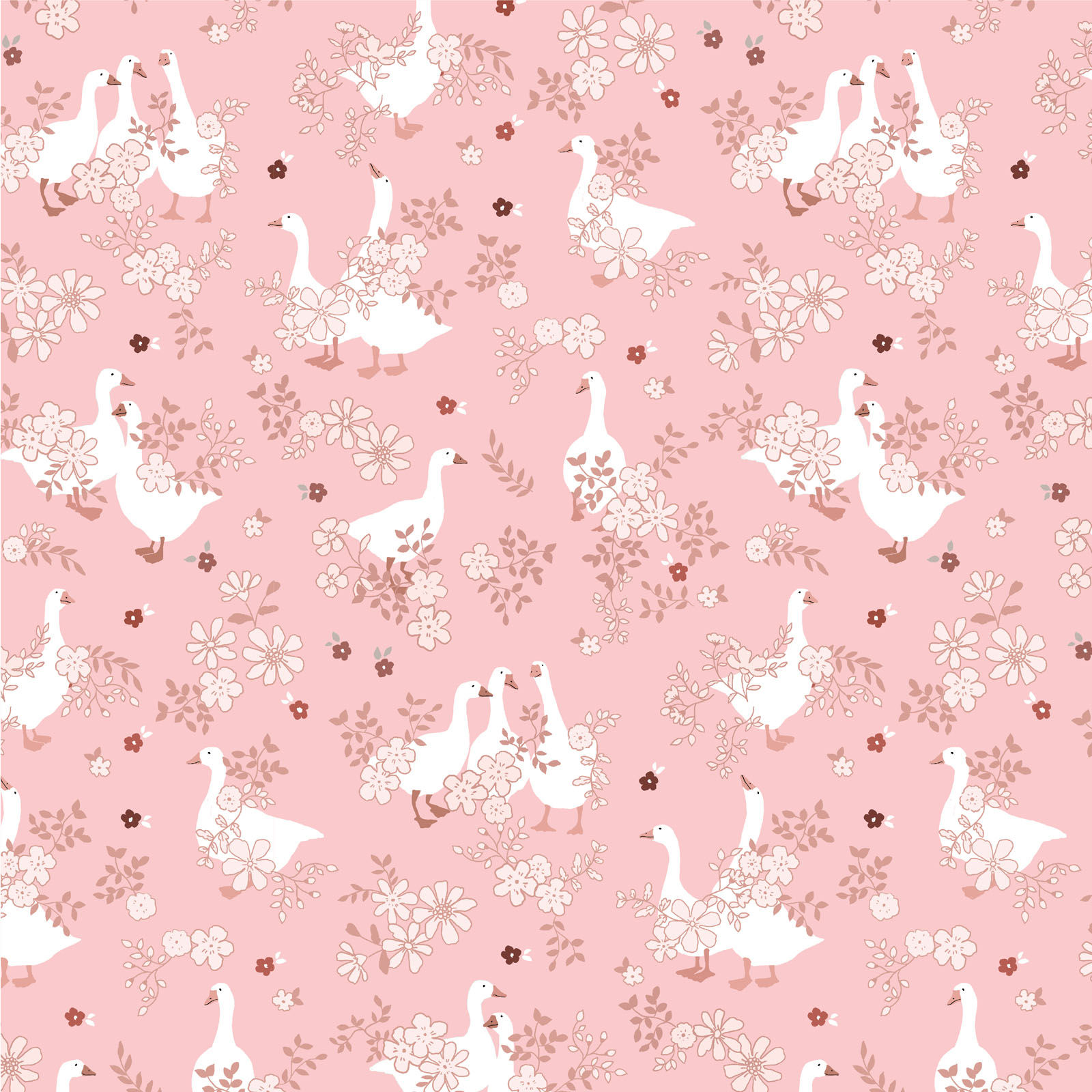 Goose Creek Garden | Goose Creek Red by Michal Marko for Poppie Cotto