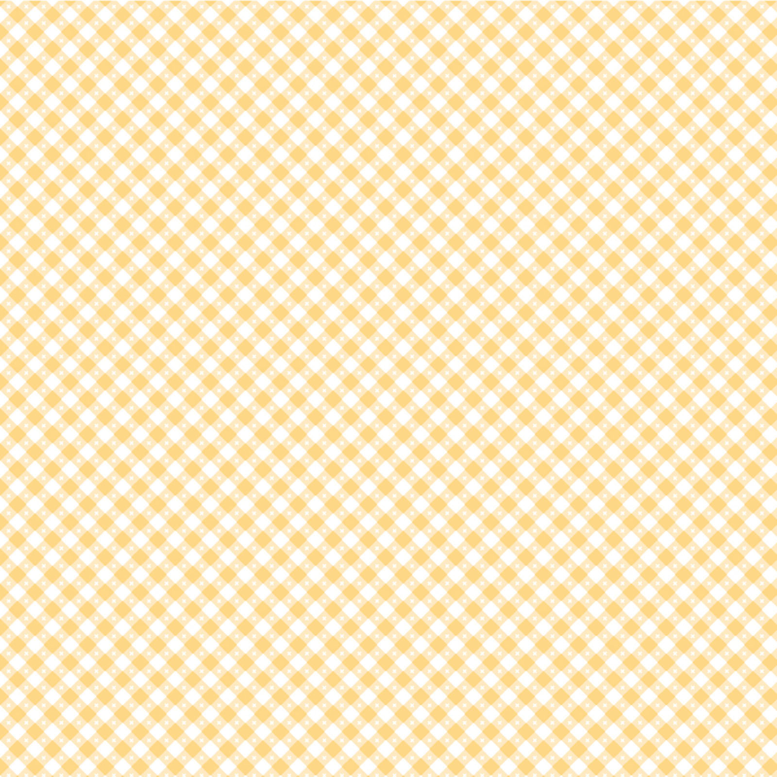 Farmhouse Favorites | Gingham Picnic Dandelion By Poppie Cotton